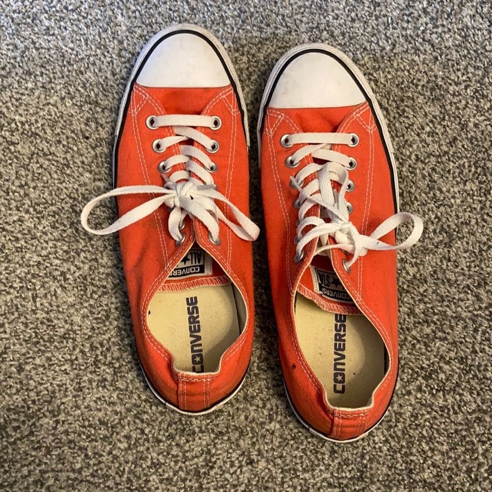 Converse all star orange size 11 men’s 9